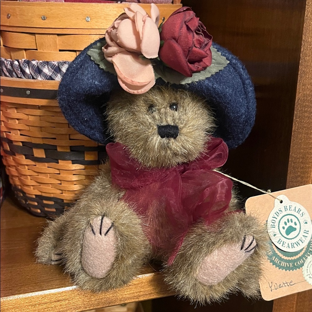 Boyds Bears Archive Collection Plush “Yvette” with tags